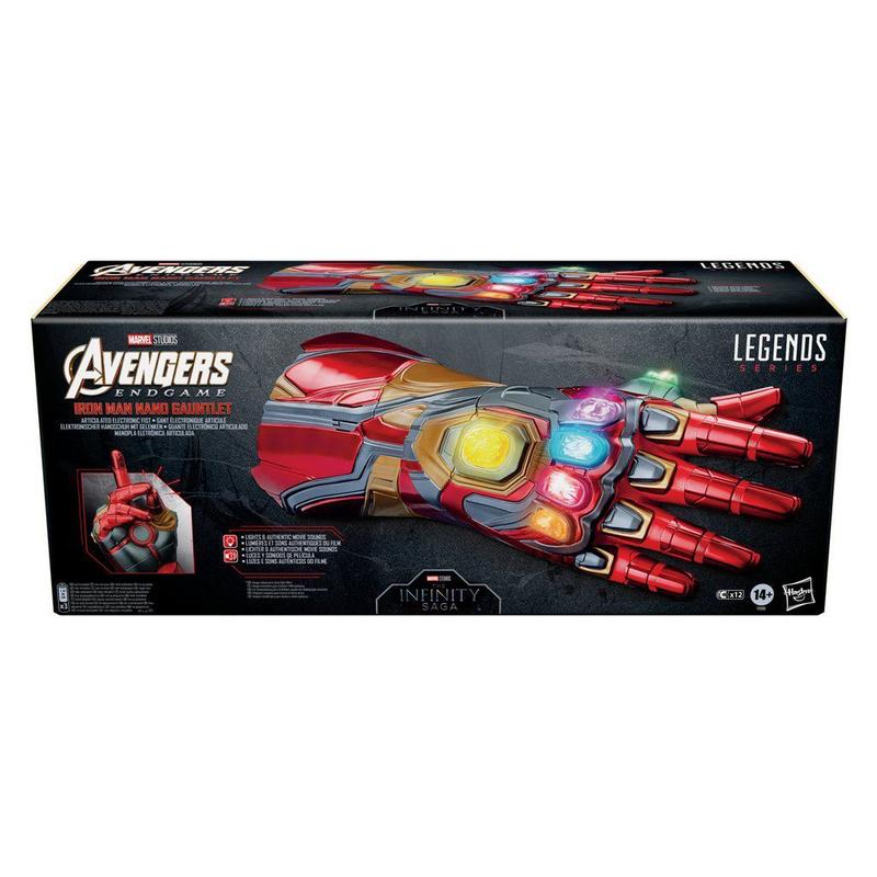 Marvel Legends Manopla Eletrônica Jóias do Infinito - Homem de